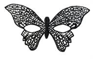 Нитяная маска в форме бабочки - 7680