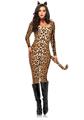 Леопардовый костюм женщины-кошки - 3759